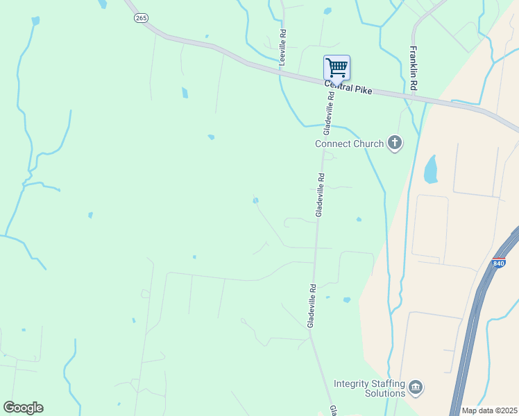 map of restaurants, bars, coffee shops, grocery stores, and more near 476 Gladeville Road in Mt. Juliet