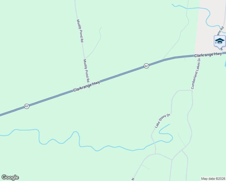 map of restaurants, bars, coffee shops, grocery stores, and more near 22301 Clarkrange Highway in Monterey