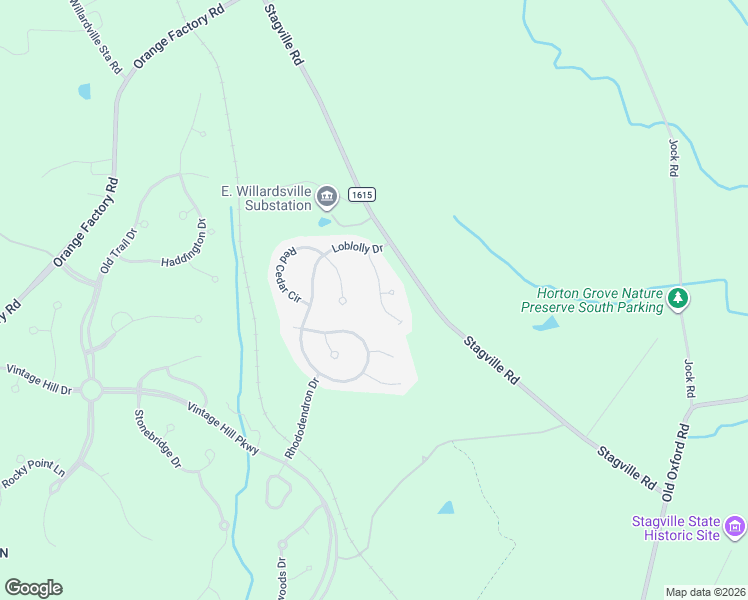 map of restaurants, bars, coffee shops, grocery stores, and more near 12 Arrowwood Court in Durham