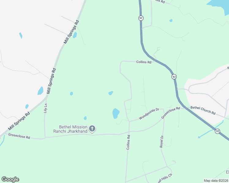 map of restaurants, bars, coffee shops, grocery stores, and more near 1435 Collins Road in New Market