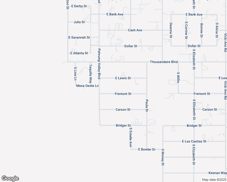 map of restaurants, bars, coffee shops, grocery stores, and more near 1120 Fremont Street in Pahrump