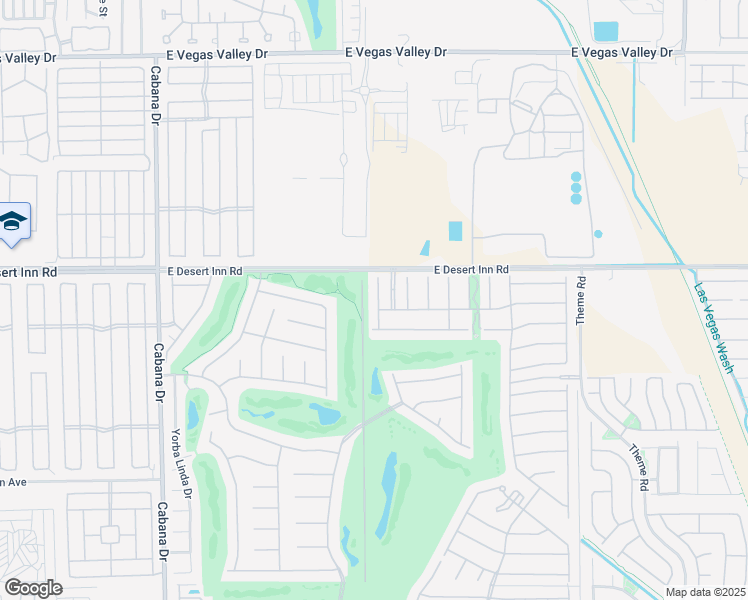 map of restaurants, bars, coffee shops, grocery stores, and more near 3363 Blue Ribbon Downs Street in Las Vegas