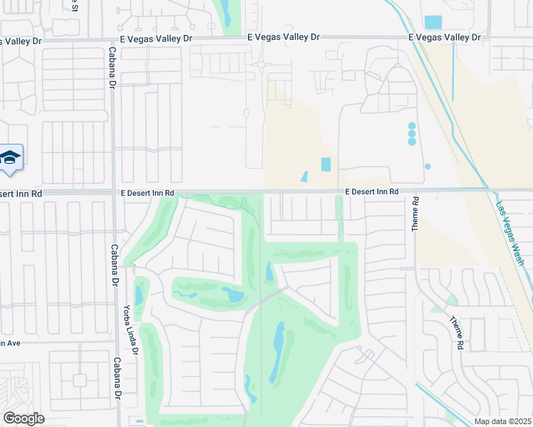 map of restaurants, bars, coffee shops, grocery stores, and more near 3363 Blue Ribbon Downs Street in Las Vegas