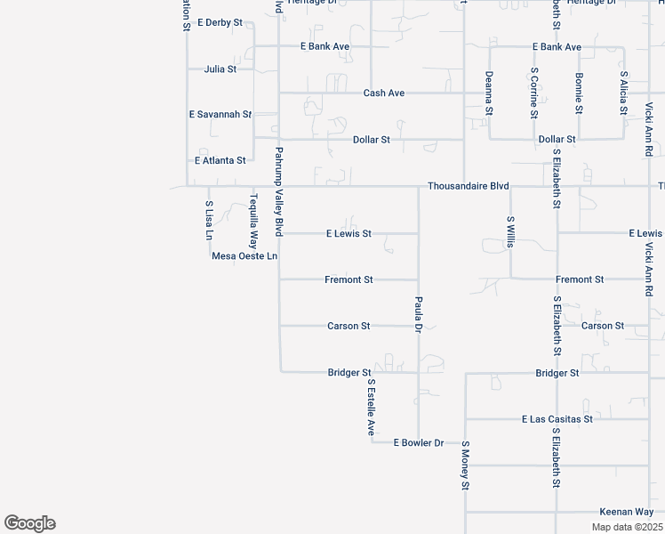 map of restaurants, bars, coffee shops, grocery stores, and more near 1120 Fremont Street in Pahrump