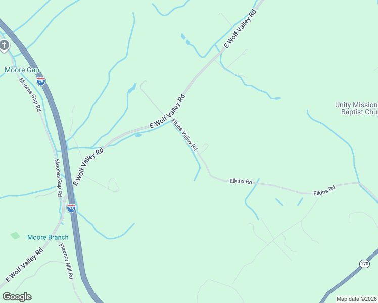 map of restaurants, bars, coffee shops, grocery stores, and more near 127 Elkins Valley Road in Heiskell