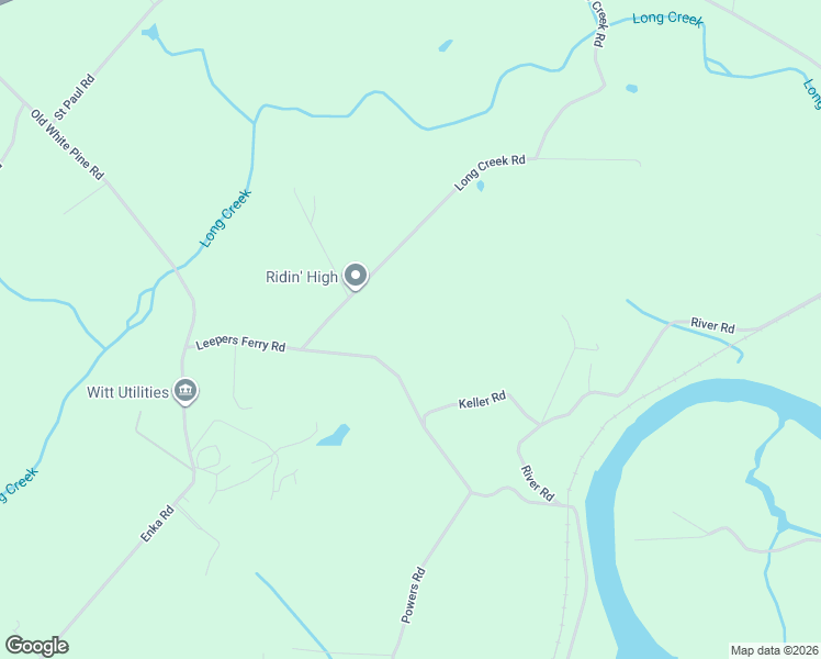 map of restaurants, bars, coffee shops, grocery stores, and more near 5857 Leepers Ferry Rd in Morristown