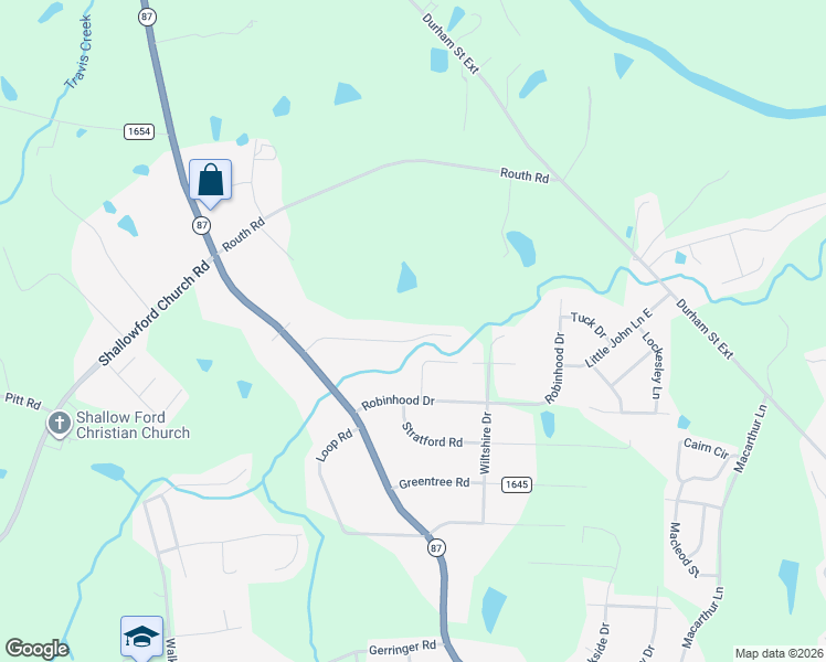 map of restaurants, bars, coffee shops, grocery stores, and more near 1847 Wellington Road in Burlington