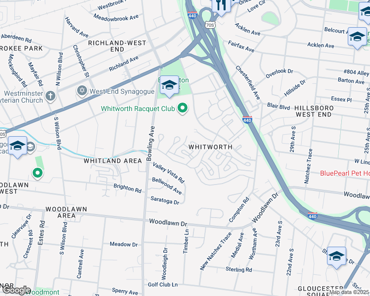 map of restaurants, bars, coffee shops, grocery stores, and more near 34 Erwin Ct in Nashville