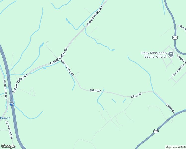 map of restaurants, bars, coffee shops, grocery stores, and more near 161 Elkins Valley Road in Heiskell