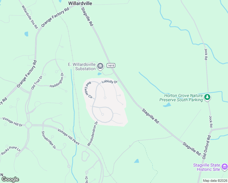 map of restaurants, bars, coffee shops, grocery stores, and more near 12 Arrowwood Court in Durham