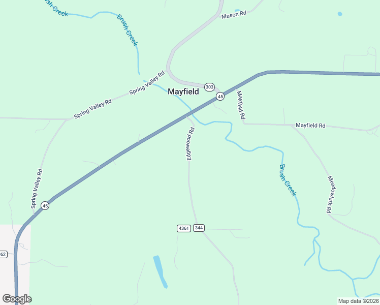 map of restaurants, bars, coffee shops, grocery stores, and more near 18284 Edgewood Road in Fayetteville