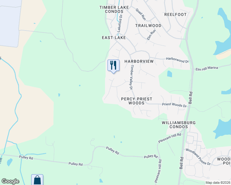 map of restaurants, bars, coffee shops, grocery stores, and more near 208 Woodmaker Court in Nashville