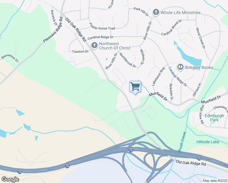 map of restaurants, bars, coffee shops, grocery stores, and more near 6421 Old Oak Ridge Road in Greensboro