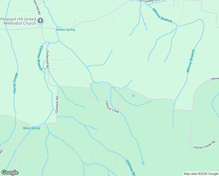 map of restaurants, bars, coffee shops, grocery stores, and more near 1010 Fishpond Road in Chuckey