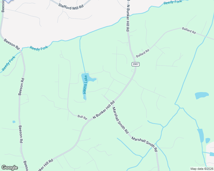 map of restaurants, bars, coffee shops, grocery stores, and more near 3524 Atkins Lake Lane in Colfax