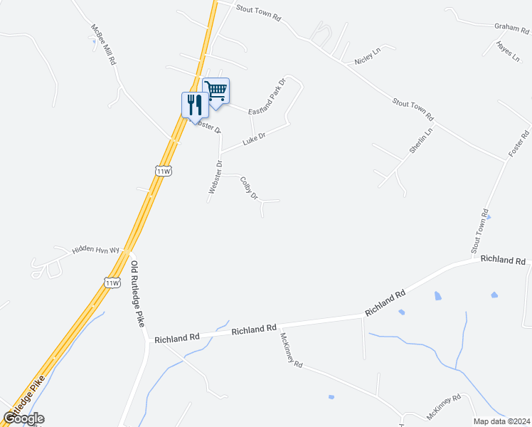 map of restaurants, bars, coffee shops, grocery stores, and more near 111 Sharon Court in Blaine