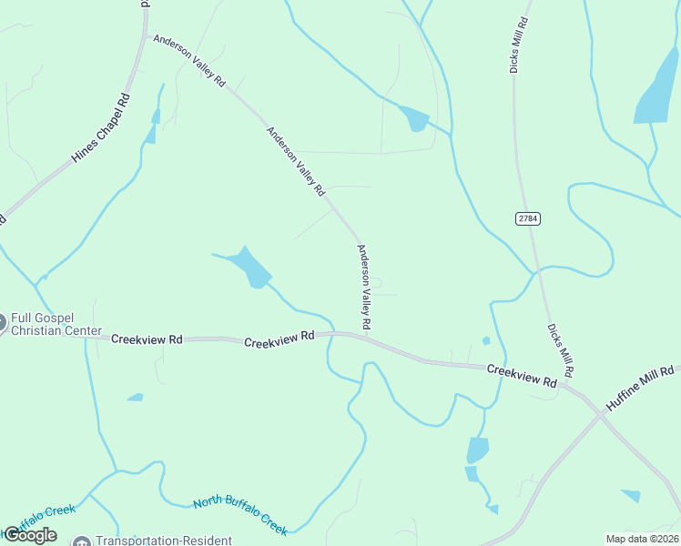 map of restaurants, bars, coffee shops, grocery stores, and more near 3425 Anderson Valley Road in McLeansville