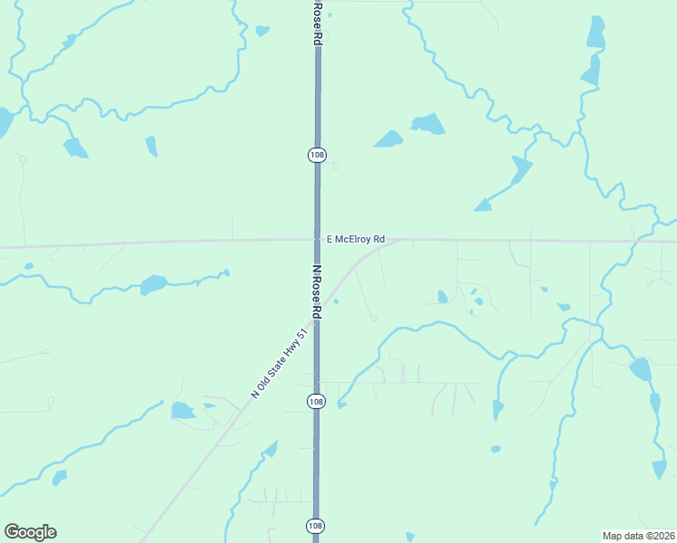 map of restaurants, bars, coffee shops, grocery stores, and more near 523 North Rose Road in Stillwater