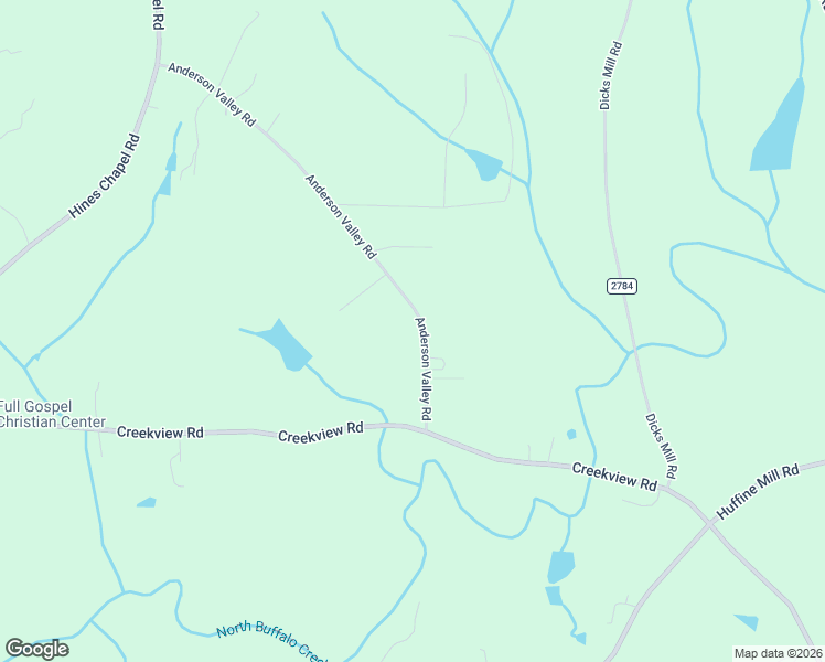 map of restaurants, bars, coffee shops, grocery stores, and more near 3425 Anderson Valley Road in McLeansville
