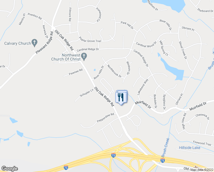 map of restaurants, bars, coffee shops, grocery stores, and more near 6400 State Road 2137 in Greensboro