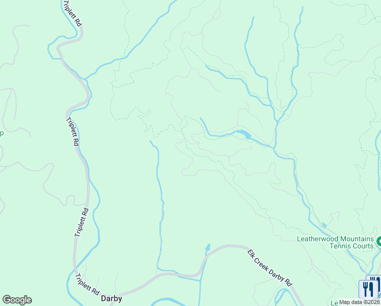map of restaurants, bars, coffee shops, grocery stores, and more near 261 West Ridge Drive in Ferguson