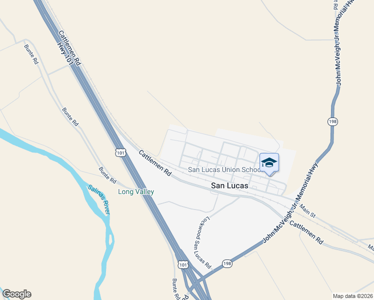 map of restaurants, bars, coffee shops, grocery stores, and more near 53294 Julius Street in San Lucas