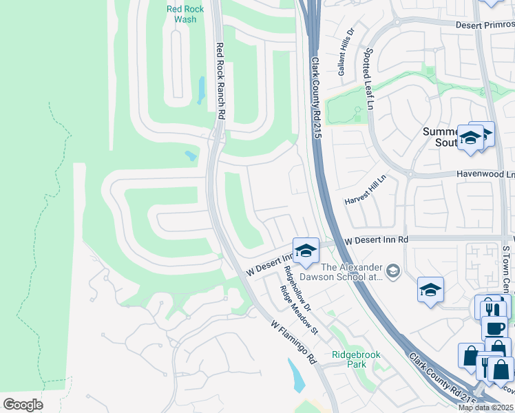 map of restaurants, bars, coffee shops, grocery stores, and more near 11308 Parleys Cone Court in Las Vegas