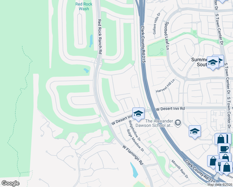 map of restaurants, bars, coffee shops, grocery stores, and more near 11282 Parleys Cone Court in Las Vegas