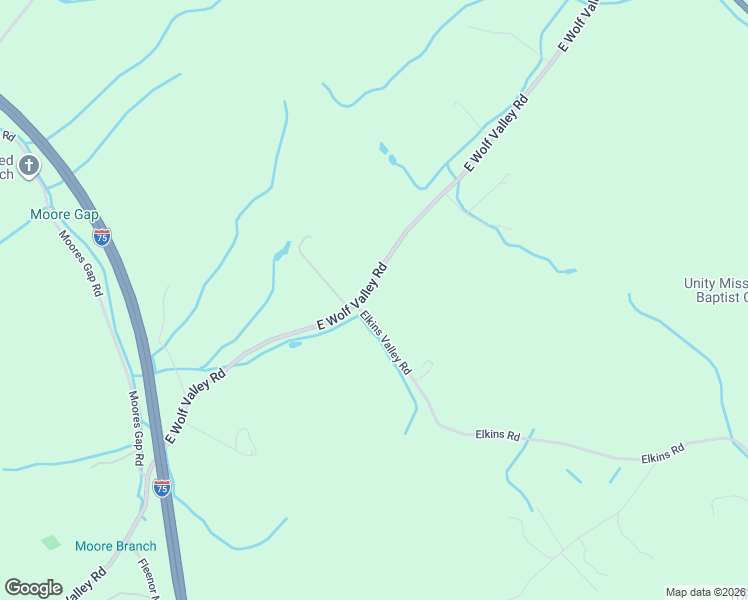 map of restaurants, bars, coffee shops, grocery stores, and more near 350 East Wolf Valley Road in Heiskell