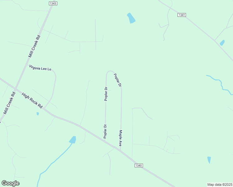 map of restaurants, bars, coffee shops, grocery stores, and more near 3510 Poplar Drive in Efland