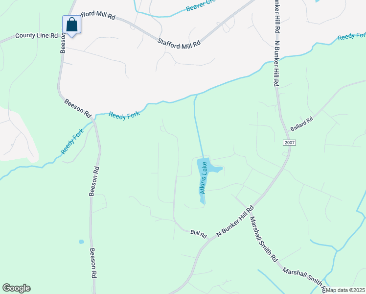 map of restaurants, bars, coffee shops, grocery stores, and more near 8655 Bull Road in Colfax