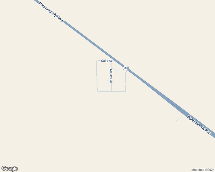 map of restaurants, bars, coffee shops, grocery stores, and more near 5950 Mojave Street in Pahrump