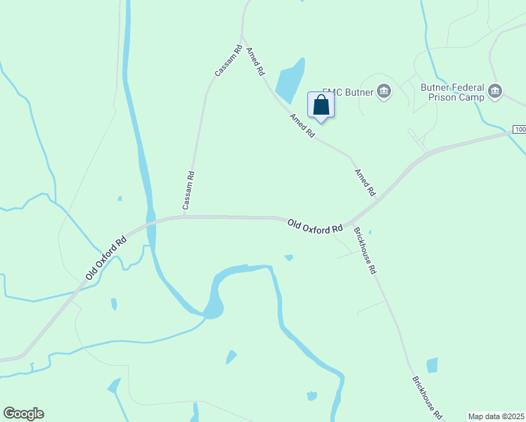 map of restaurants, bars, coffee shops, grocery stores, and more near 5828 Old Oxford Highway in Durham