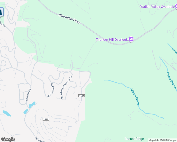 map of restaurants, bars, coffee shops, grocery stores, and more near 296 Heather Ridge Lane in Blowing Rock