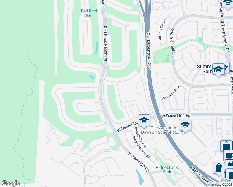 map of restaurants, bars, coffee shops, grocery stores, and more near 3193 Elk Clover Street in Las Vegas