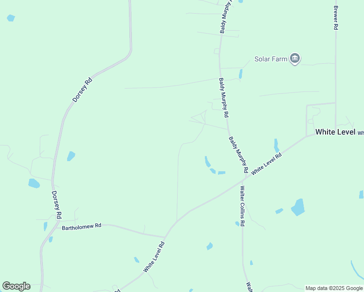 map of restaurants, bars, coffee shops, grocery stores, and more near 127 Baldy Murphy Road in Louisburg