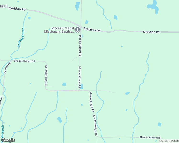 map of restaurants, bars, coffee shops, grocery stores, and more near 1333 Shades Bridge Road in Greenfield