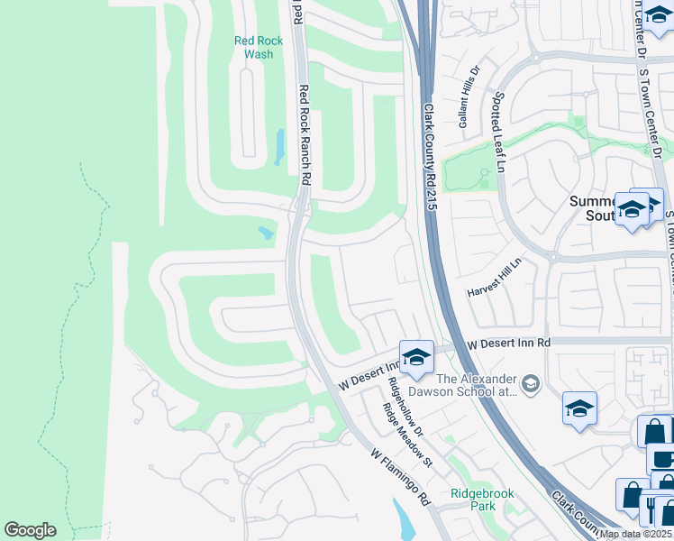 map of restaurants, bars, coffee shops, grocery stores, and more near 3193 Elk Clover Street in Las Vegas
