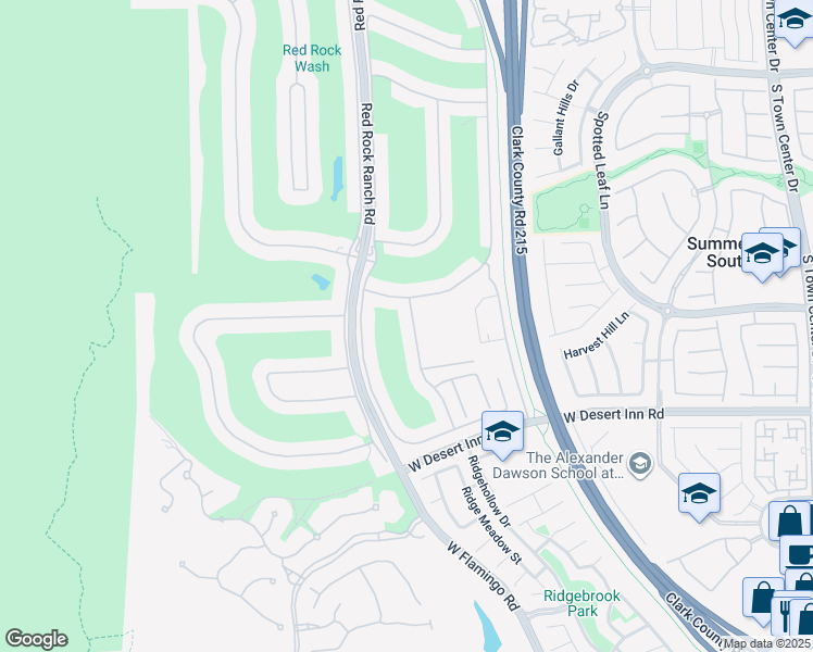 map of restaurants, bars, coffee shops, grocery stores, and more near 3173 Elk Clover Street in Las Vegas