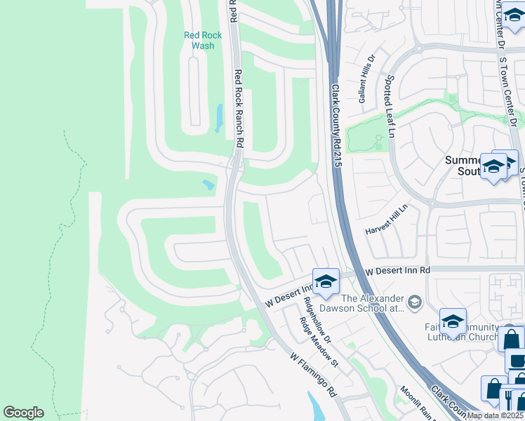 map of restaurants, bars, coffee shops, grocery stores, and more near 3163 Elk Clover Street in Las Vegas