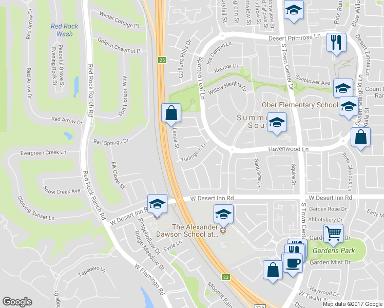 map of restaurants, bars, coffee shops, grocery stores, and more near 11100 Harvest Hill Lane in Las Vegas