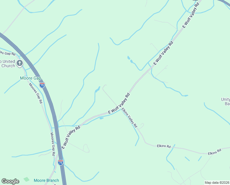 map of restaurants, bars, coffee shops, grocery stores, and more near 350 E Wolf Valley Rd in Heiskell