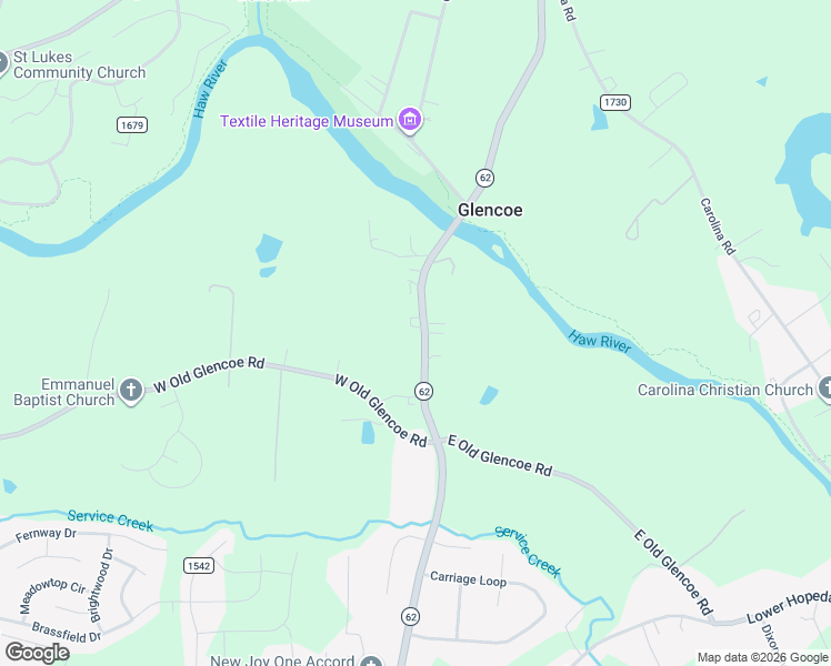 map of restaurants, bars, coffee shops, grocery stores, and more near 2082-2244 State Highway 62 in Burlington