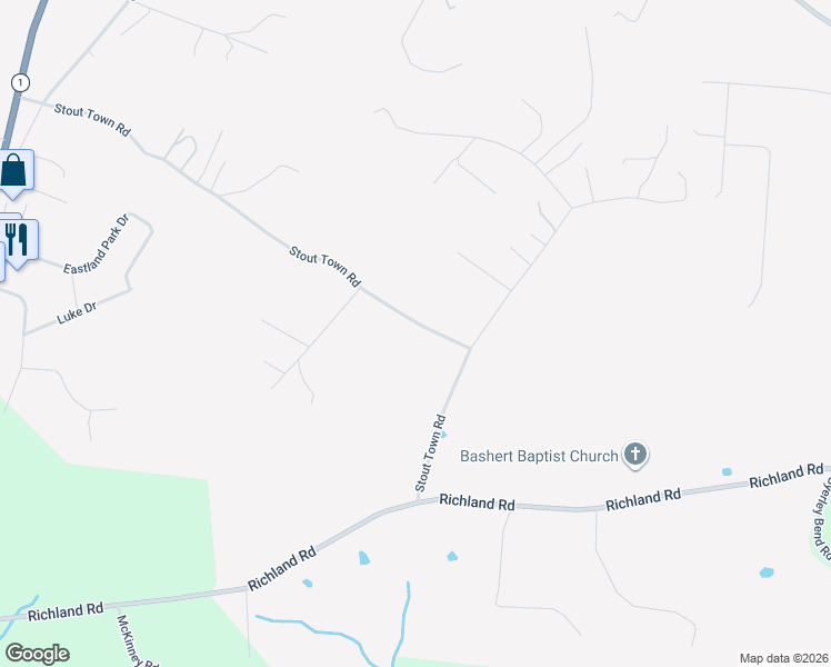 map of restaurants, bars, coffee shops, grocery stores, and more near 581 Stout Town Road in Blaine