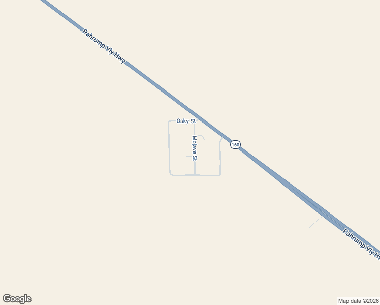 map of restaurants, bars, coffee shops, grocery stores, and more near 5880 Mojave Street in Pahrump