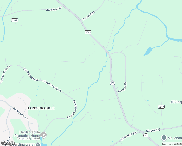 map of restaurants, bars, coffee shops, grocery stores, and more near 7403 Guess Road in Hillsborough