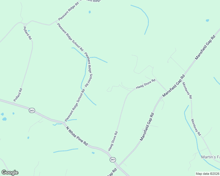 map of restaurants, bars, coffee shops, grocery stores, and more near 2042 Pleasant Ridge School Road in Talbott