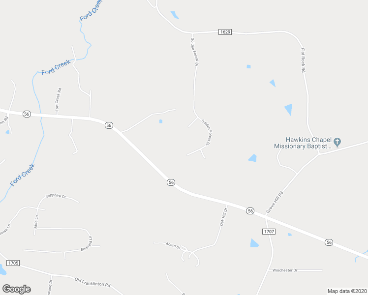 map of restaurants, bars, coffee shops, grocery stores, and more near 2453 Golden Forest Drive in Franklinton