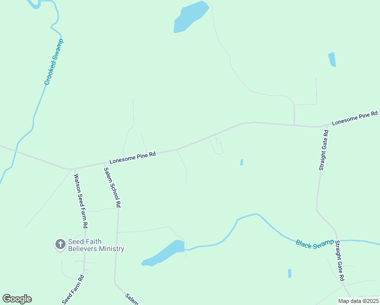 map of restaurants, bars, coffee shops, grocery stores, and more near 3819 Lonesome Pine Road in Whitakers