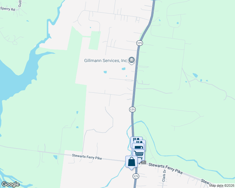 map of restaurants, bars, coffee shops, grocery stores, and more near 2710 South Mount Juliet Road in Mt. Juliet